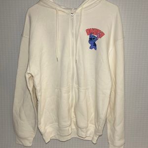 NWOT Disney Lilo & Stitch Zip Sweatshirt Women
